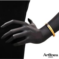 Bracelet Artlinea Woman in Yellow Gold BP004-LG - BP004-LG